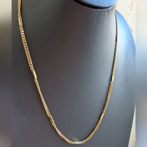 Vintage Crown Trifari Gold Tone Chain